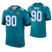 Camiseta NFL Legend Hombre Jacksonville Jaguars Taven Bryan Verde Color Rush