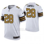 Camiseta NFL Legend Hombre New Orleans Saints Christian Campbell Blanco Color Rush
