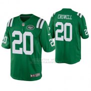 Camiseta NFL Legend Hombre New York Jets Isaiah Crowell Verde Color Rush