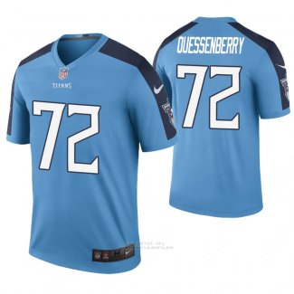 Camiseta NFL Legend Hombre Tennessee Titans David Quessenberry Color Rush Azul