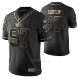 Camiseta NFL Limited Carolina Panthers Mario Addison Golden Edition Negro