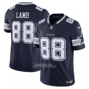 Camiseta NFL Limited Dallas Cowboys CeeDee Lamb Vapor F.U.S.E. Azul