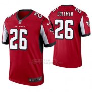 Camiseta NFL Limited Hombre Atlanta Falcons Tevin Coleman Rojo Legend