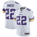 Camiseta NFL Limited Hombre Minnesota Vikings 22 Smith Blanco