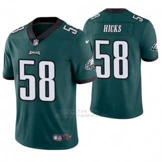 Camiseta NFL Limited Hombre Philadelphia Eagles Jordan Hicks Verde Vapor Untouchable