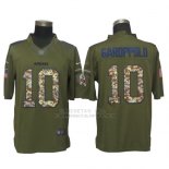 Camiseta NFL Limited Hombre San Francisco 49ers 10 Jimmy Garoppolo Salute To Service Camo