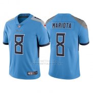 Camiseta NFL Limited Hombre Tennessee Titans Marcus Mariota Light Azul Vapor Untouchable