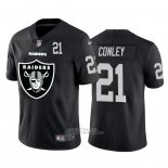 Camiseta NFL Limited Las Vegas Raiders Conley Big Logo Number Negro