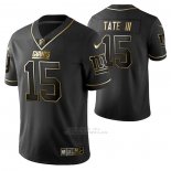 Camiseta NFL Limited New York Giants Golden Tate III Golden Edition Negro