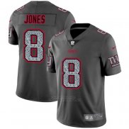 Camiseta NFL Limited New York Giants Jones Static Fashion Gris