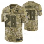Camiseta NFL Limited Tampa Bay Buccaneers 28 Vernon Hargreaves Iii 2018 Salute To Service Camuflaje