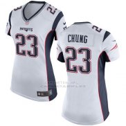 Camiseta New England Patriots Chung Blanco Nike Game NFL Mujer