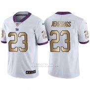 Camiseta New York Giants Jennings Blanco Nike Gold Legend NFL Hombre