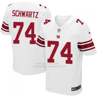 Camiseta New York Giants Schwartz Blanco Nike Elite NFL Hombre