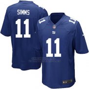 Camiseta New York Giants Simms Azul Nike Game NFL Nino