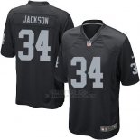 Camiseta Oakland Raiders Jackson Negro Nike Game NFL Hombre