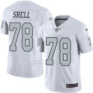Camiseta Oakland Raiders Shell Blanco Nike Legend NFL Hombre