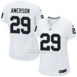 Camiseta Philadelphia Eagles Amerson Blanco Nike Game NFL Mujer