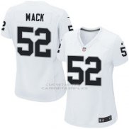 Camiseta Philadelphia Eagles Mack Blanco Nike Game NFL Mujer