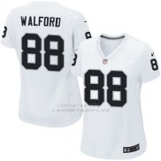 Camiseta Philadelphia Eagles Walford Blanco Nike Game NFL Mujer