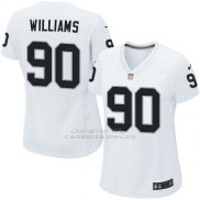 Camiseta Philadelphia Eagles Williams Blanco Nike Game NFL Mujer