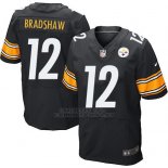 Camiseta Pittsburgh Steelers Bradshaw Negro Nike Elite NFL Hombre