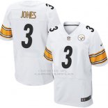 Camiseta Pittsburgh Steelers Jones Blanco Nike Elite NFL Hombre