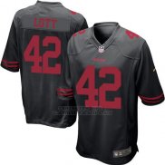 Camiseta San Francisco 49ers Lott Negro Nike Game NFL Hombre