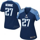 Camiseta Tennessee Titans George Azul Oscuro Nike Game NFL Mujer