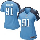 Camiseta Tennessee Titans Morgan Azul Nike Game NFL Mujer