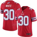 Camiseta Buffalo Bills White Rojo Nike Legend NFL Hombre