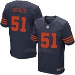 Camiseta Chicago Bears Butkus Apagado Azul Nike Elite NFL Hombre