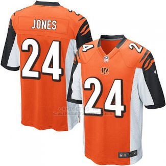 Camiseta Cincinnati Bengals Jones Naranja Nike Game NFL Nino
