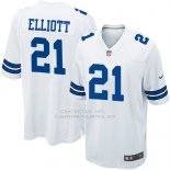 Camiseta Dallas Cowboys Elliott Blanco Nike Game NFL Hombre