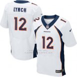 Camiseta Denver Broncos Lynch Blanco 2016 Nike Elite NFL Hombre
