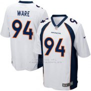 Camiseta Denver Broncos Ware Blanco Nike Game NFL Hombre