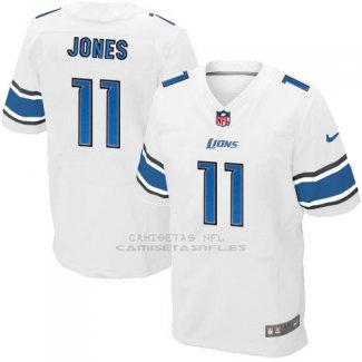 Camiseta Detroit Lions Jones Blanco 2016 Nike Elite NFL Hombre