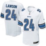 Camiseta Detroit Lions Lawson Blanco Nike Game NFL Hombre