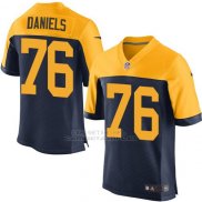 Camiseta Green Bay Packers Daniels Profundo Azul y Amarillo Nike Elite NFL Hombre