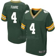 Camiseta Green Bay Packers Favre Verde Nike Elite NFL Hombre