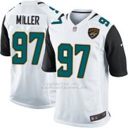 Camiseta Jacksonville Jaguars Miller Blanco Nike Game NFL Hombre