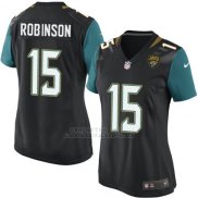 Camiseta Jacksonville Jaguars Robinson Negro Nike Game NFL Mujer