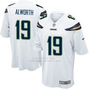 Camiseta Los Angeles Chargers Alworth Blanco Nike Game NFL Hombre