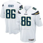 Camiseta Los Angeles Chargers Henry Blanco Nike Game NFL Hombre