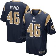 Camiseta Los Angeles Rams Harkey Negro Nike Game NFL Hombre