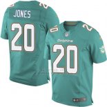 Camiseta Miami Dolphins Jones Verde Nike Elite NFL Hombre