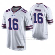 Camiseta NFL Game Hombre Buffalo Bills Robert Foster Blanco