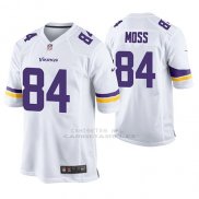 Camiseta NFL Game Hombre Minnesota Vikings Randy Moss Blanco