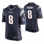 Camiseta NFL Game Hombre New England Patriots N'keal Harry Azul