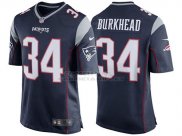 Camiseta NFL Game Hombre New England Patriots Rex Burkhead Azul